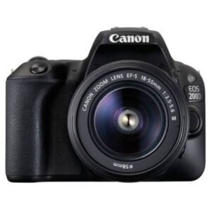 Canon EOS 200D Mark II Mirrorless Digital Camera with 18-55mm Lens