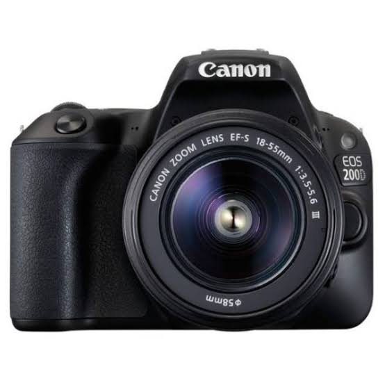 Canon EOS 200D Mark II Mirrorless Digital Camera with 18-55mm Lens